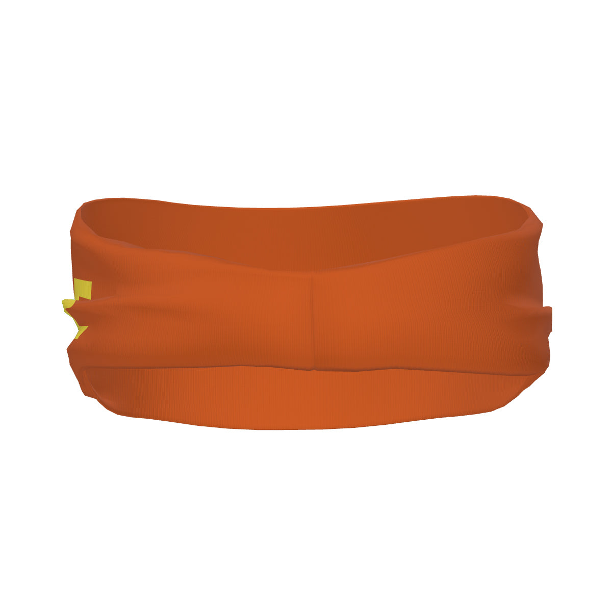 Fascia sportiva personalizzata arancione giallo pallido