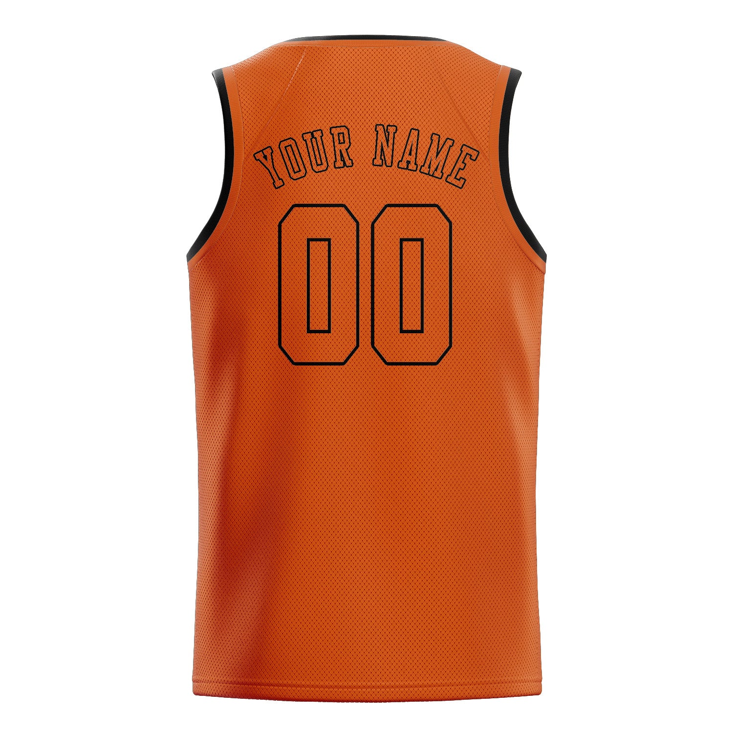 Benutzerdefiniertes Professionelles Orange Orange Basketballtrikot