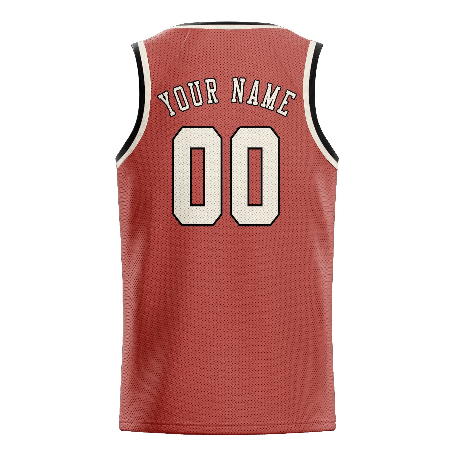 Benutzerdefiniertes Professionelles Kupferrose Beige Basketballtrikot
