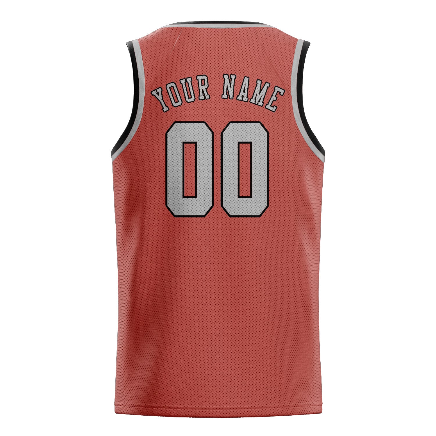 Benutzerdefiniertes Professionelles Kupferrose Grau Basketballtrikot
