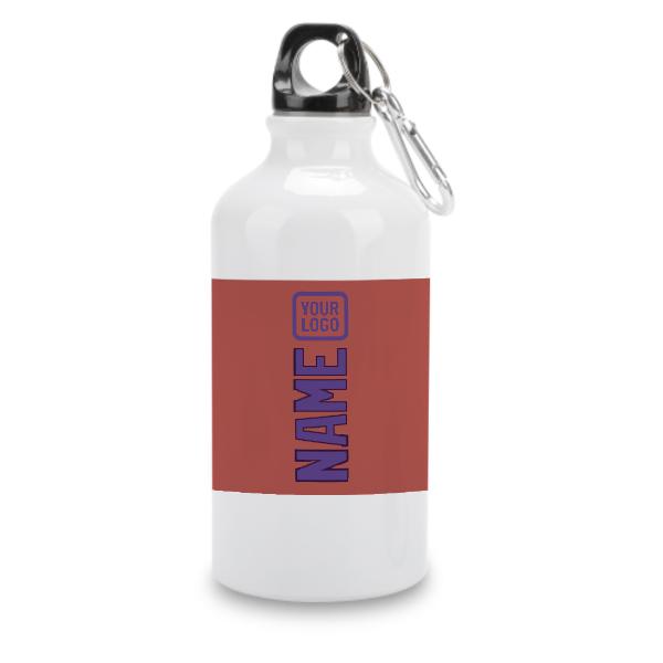 Maßgeschneidertes Kupferrose Lavendel Sportflasche