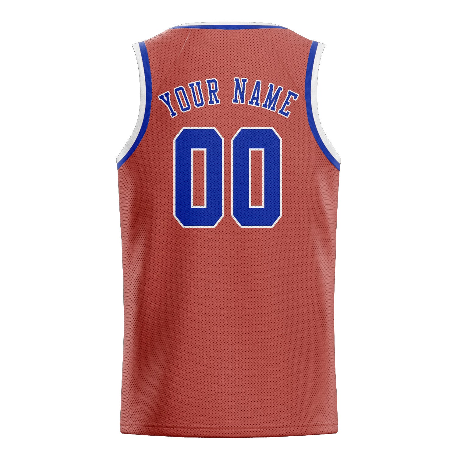Benutzerdefiniertes Professionelles Kupferrose Himmelblau Basketballtrikot