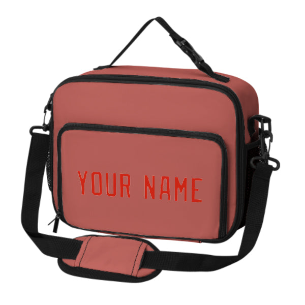 Ram tar-ram magħmul apposta Rose Orange Red Lunch Bag
