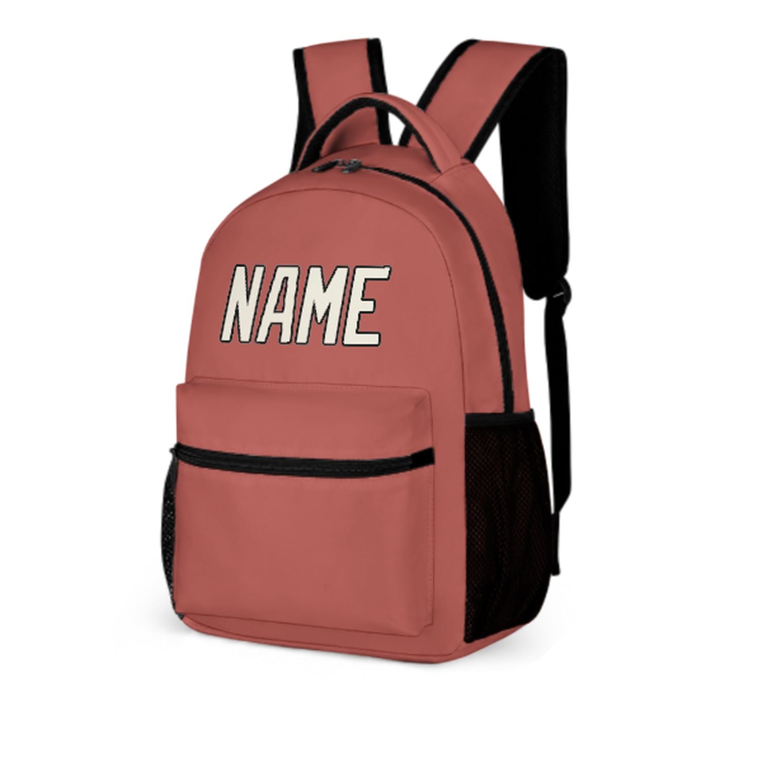 Maßgeschneidertes Kupferrose Beige Kinderrucksack