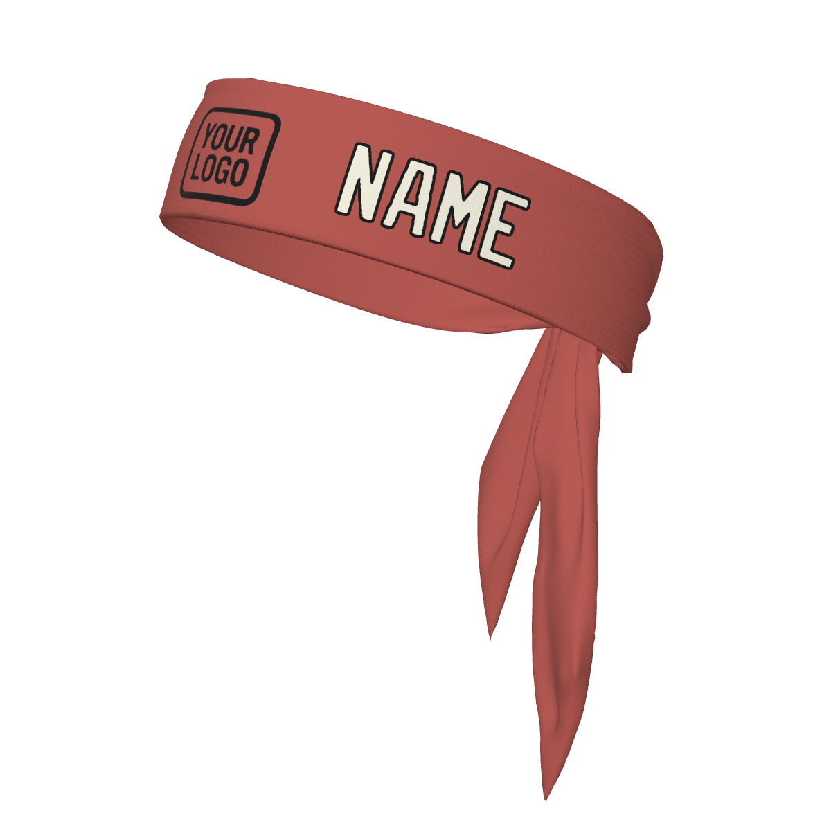 Maßgeschneidertes Kupferrose Beige Stirnband
