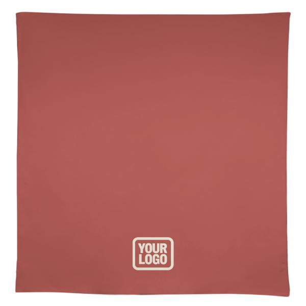 Maßgeschneidertes Kupferrose Schwarz Quadratische Tischdecke