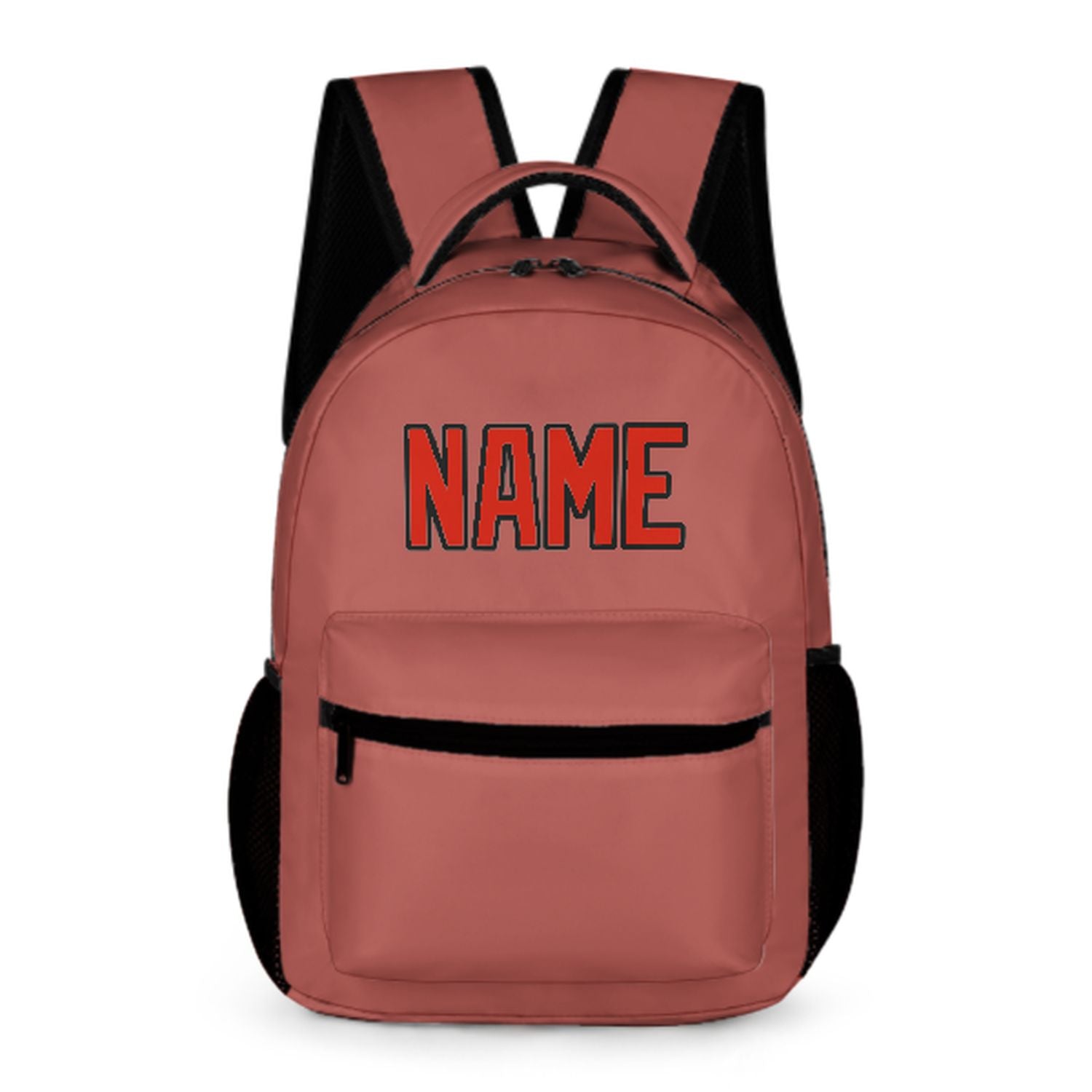 Maßgeschneidertes Kupferrose Orangerot Kinderrucksack