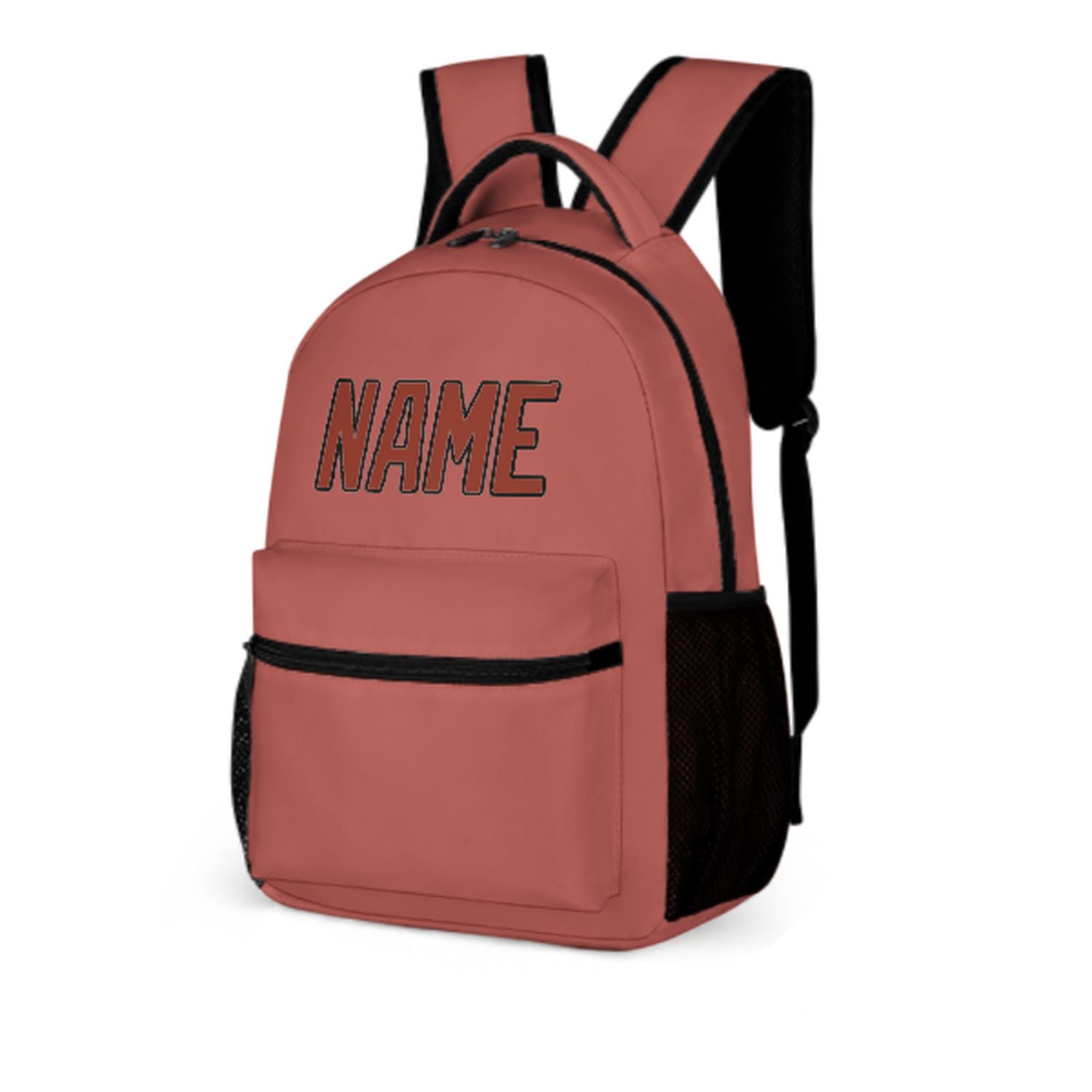 Maßgeschneidertes Kupferrose Korallenrot Kinderrucksack