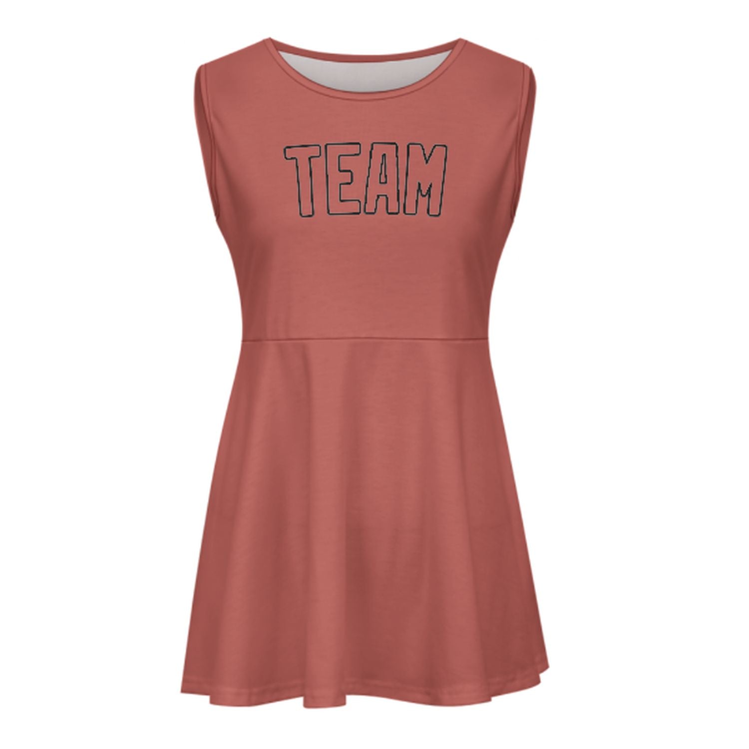 Maßgeschneidertes Kupferrose Kupferrose Cheerleader-Kleid