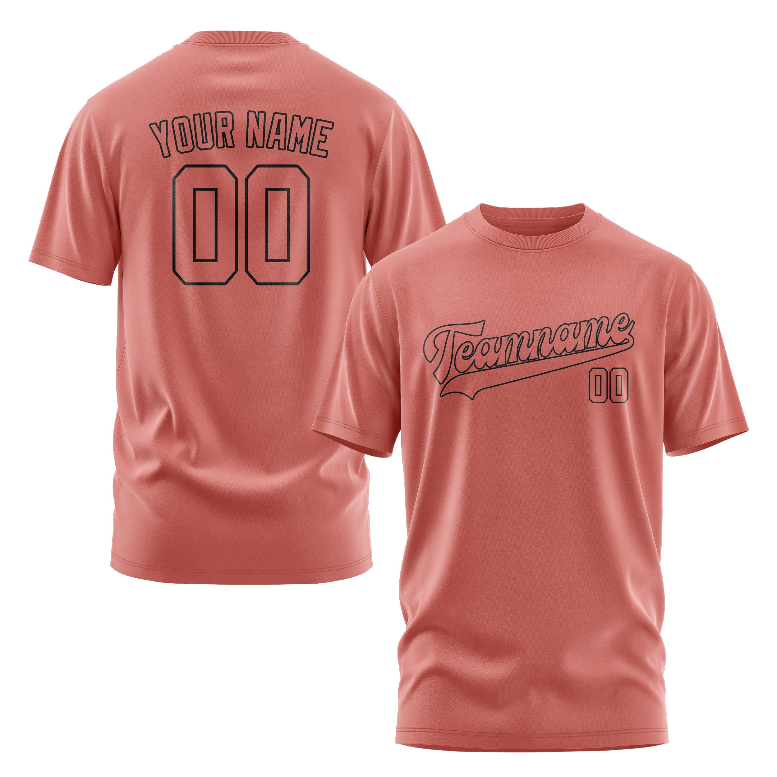 Maßgeschneidertes Kupferrose Kupferrose T-Shirt