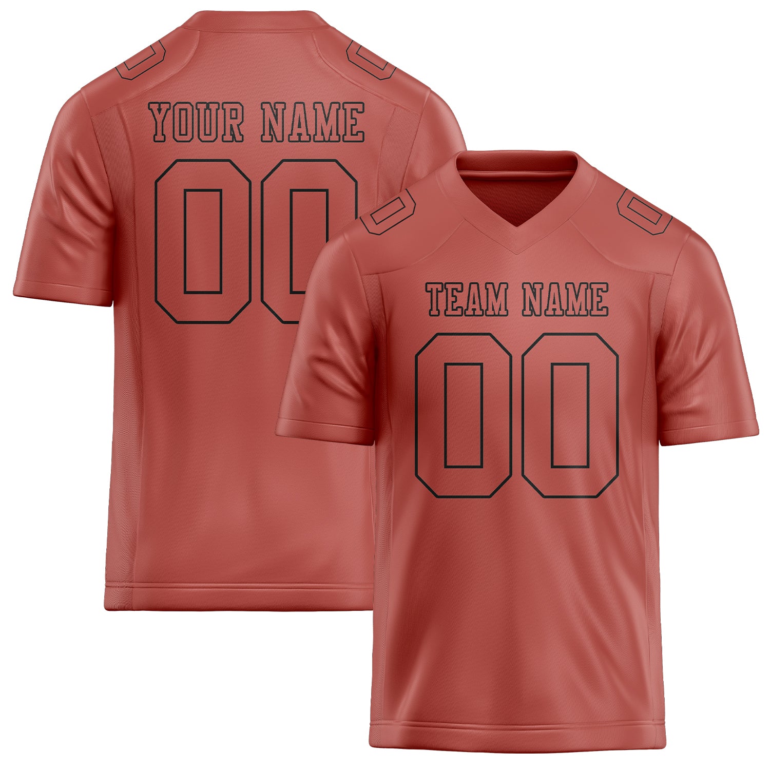 Maßgeschneidertes Professionelles Kupferrose Kupferrose Rugbytrikot