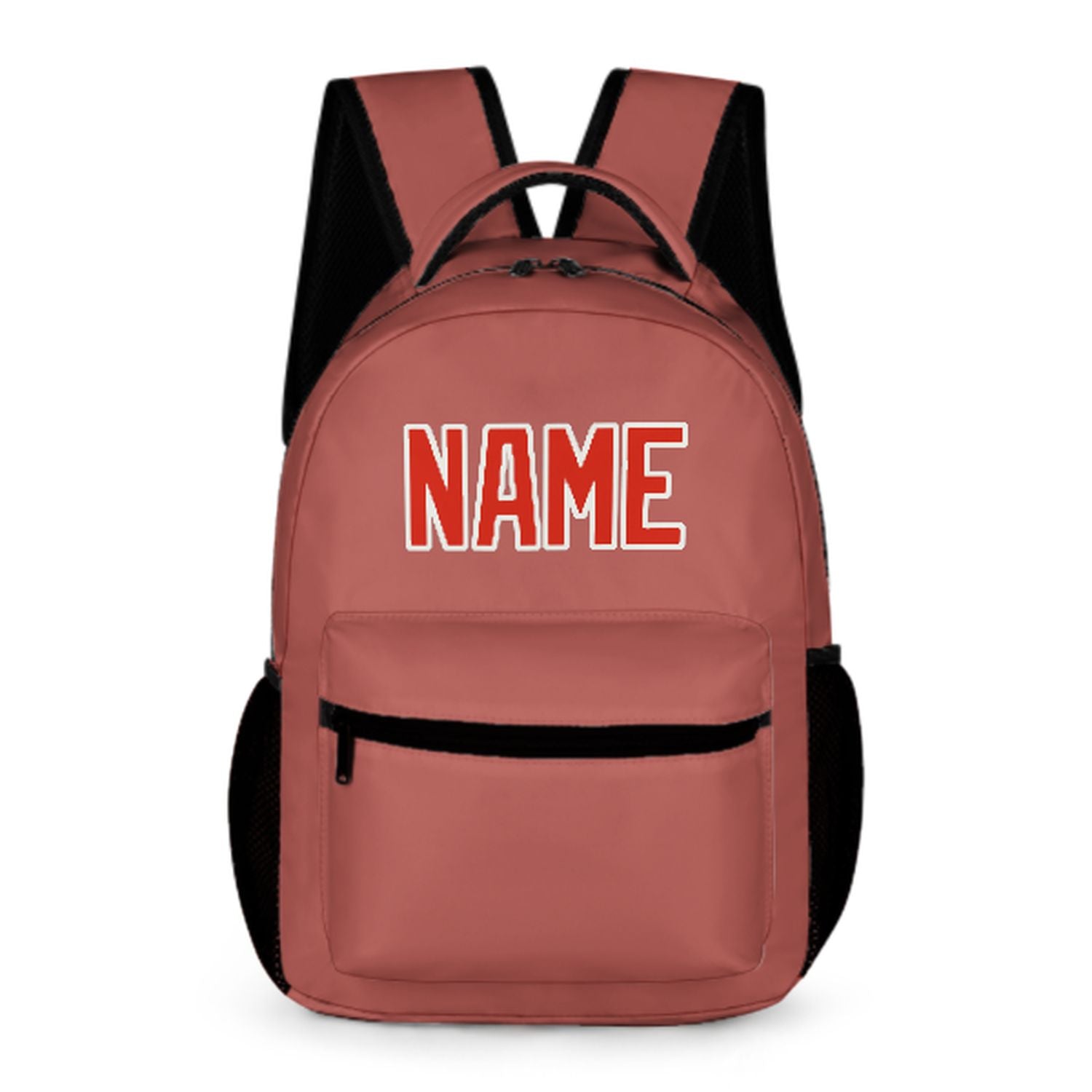 Maßgeschneidertes Kupferrose Orangerot Kinderrucksack