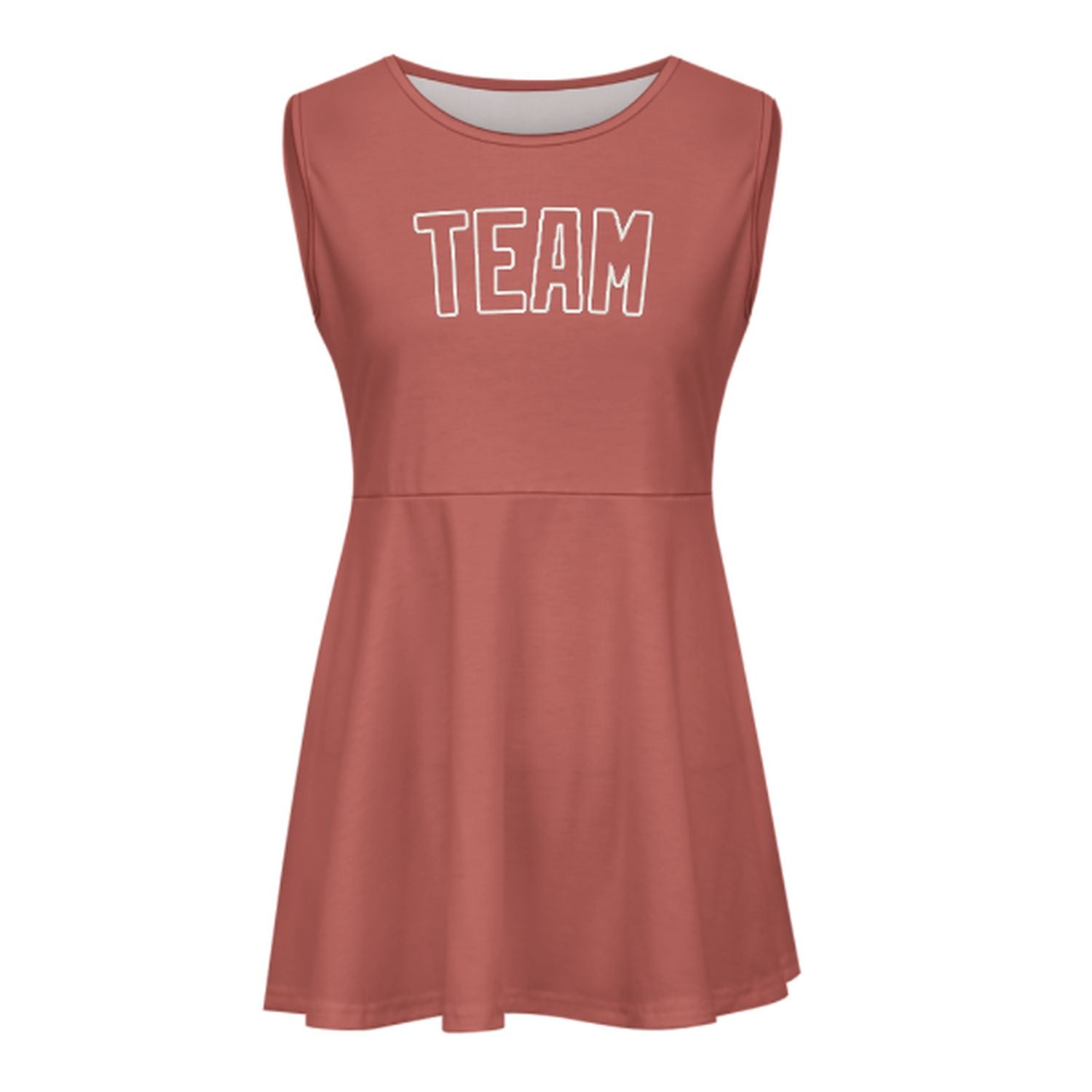 Maßgeschneidertes Kupferrose Kupferrose Cheerleader-Kleid