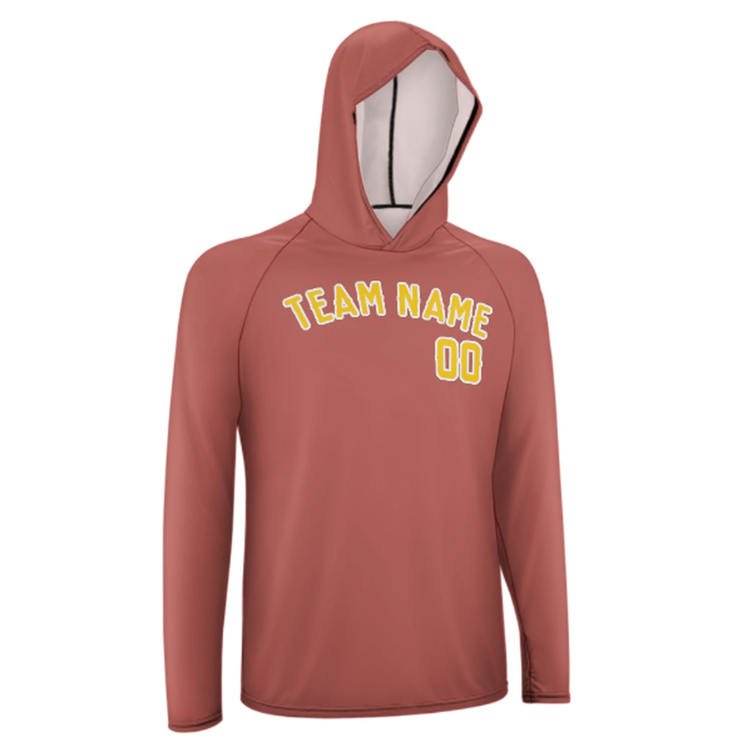 Na míru měď z růžové zlaté uV hoodie