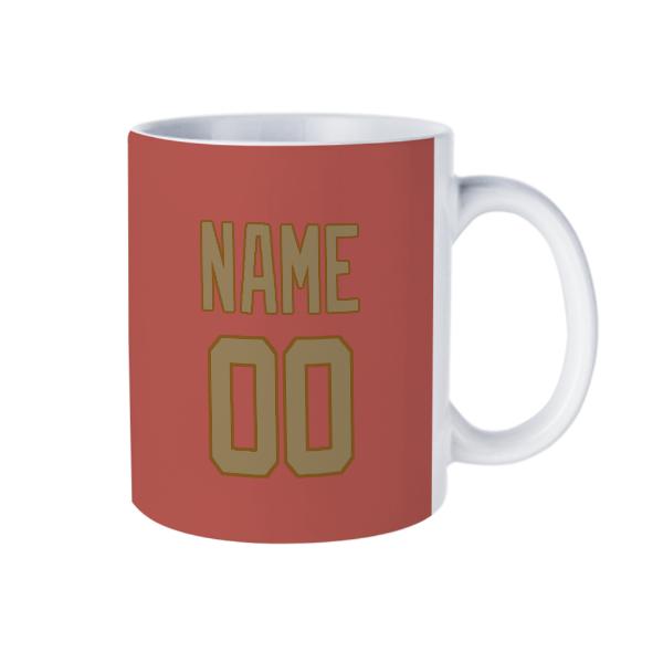 Maßgeschneidertes Kupferrose Hellkhaki Becher