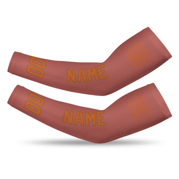 Maßgeschneidertes Kupferrose Orange Armschutz