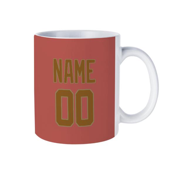 Maßgeschneidertes Kupferrose Khaki Becher
