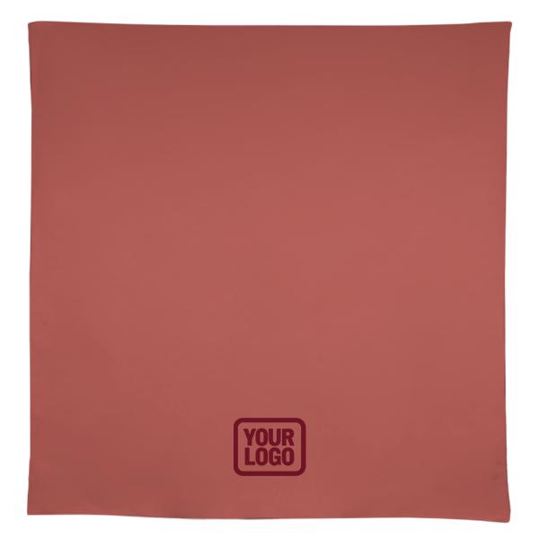 Maßgeschneidertes Kupferrose Kupferrose Quadratische Tischdecke