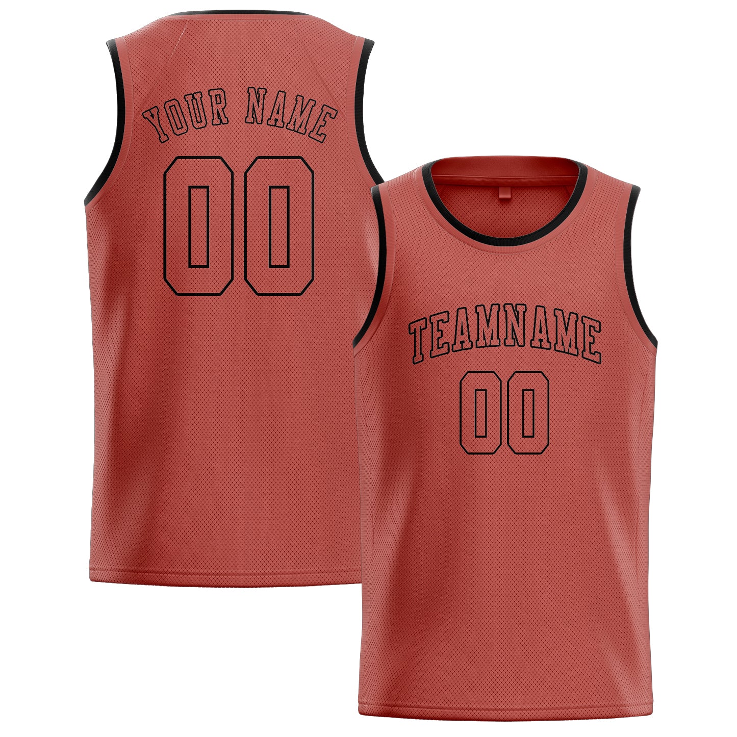 Benutzerdefiniertes Professionelles Kupferrose Kupferrose Basketballtrikot