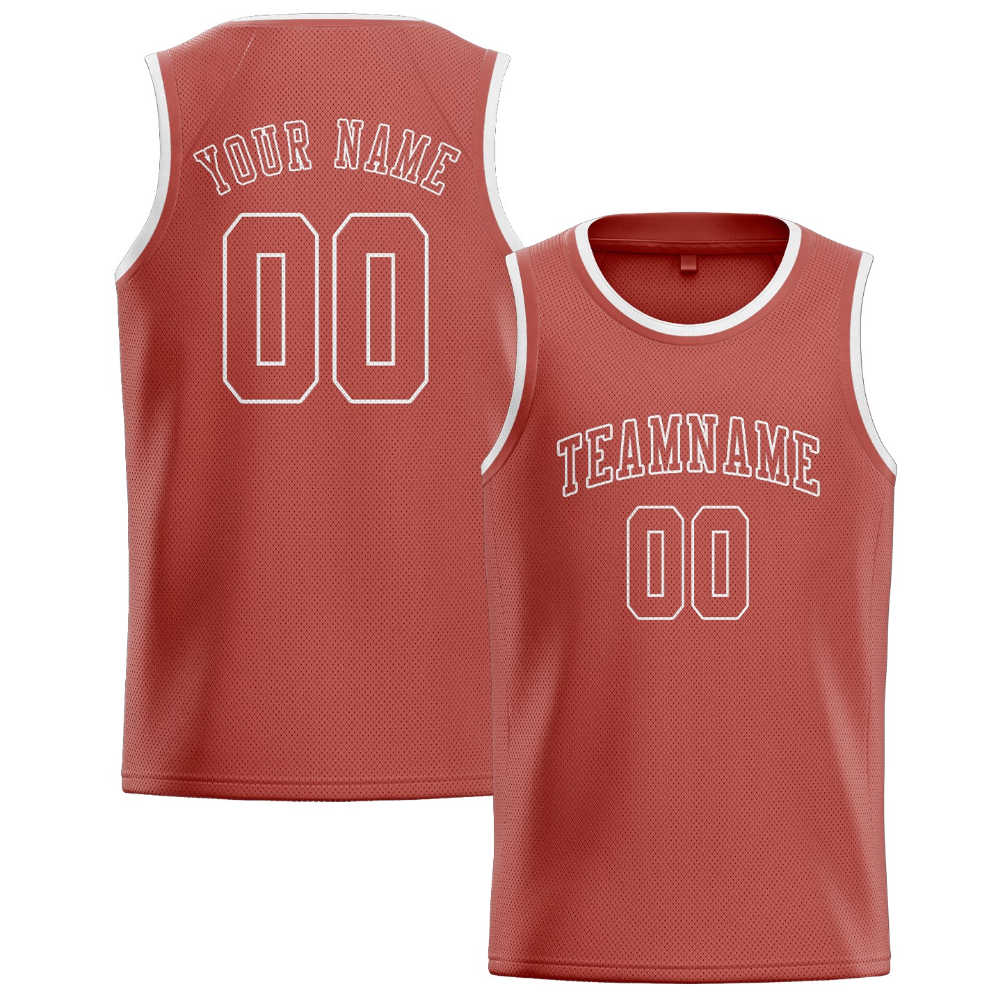 Benutzerdefiniertes Professionelles Kupferrose Kupferrose Basketballtrikot