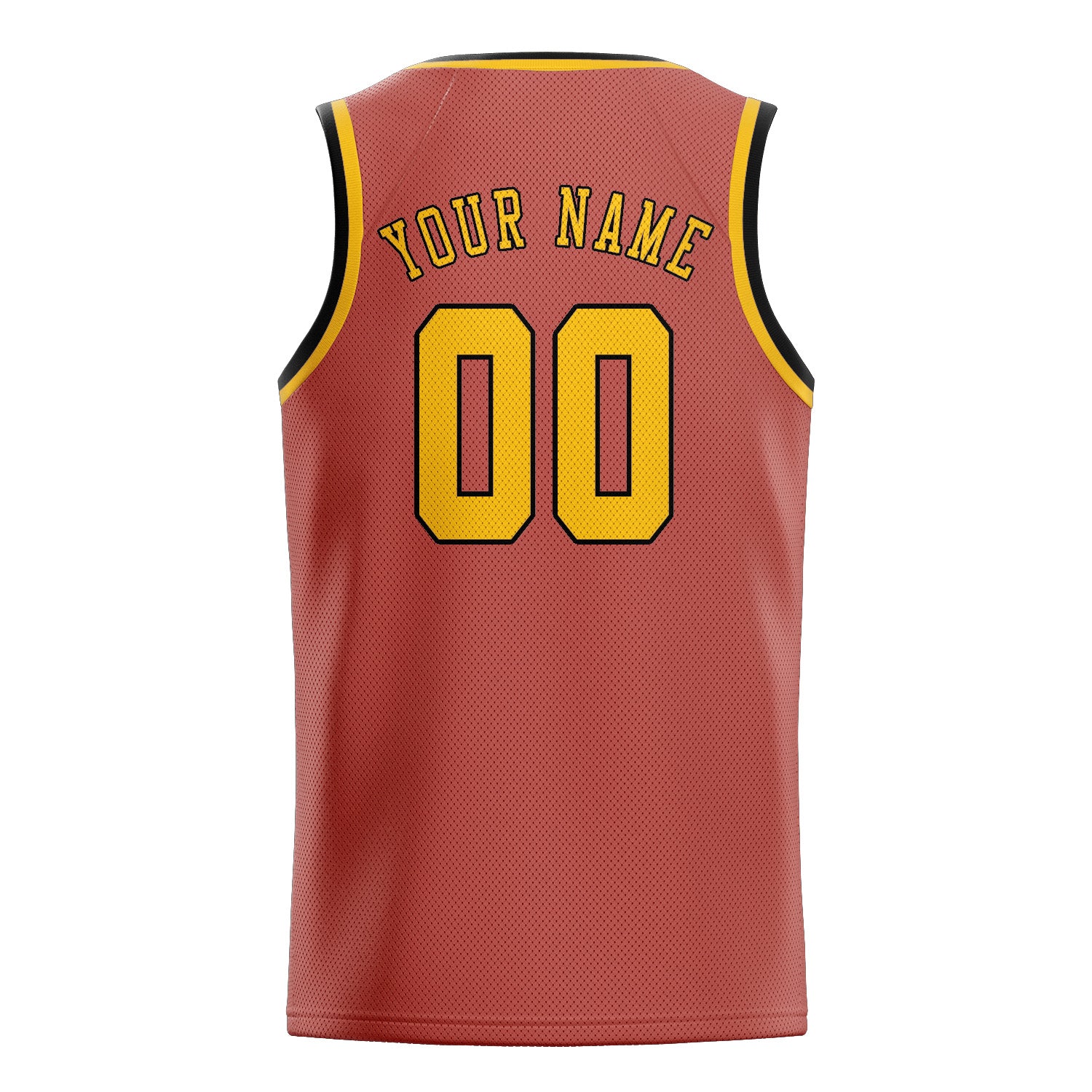 Benutzerdefiniertes Professionelles Kupferrose Gold Basketballtrikot