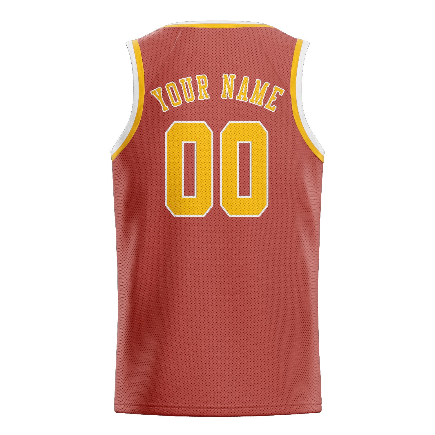 Benutzerdefiniertes Professionelles Kupferrose Gold Basketballtrikot