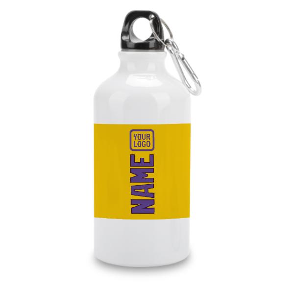 Maßgeschneidertes Gold Lavendel Sportflasche