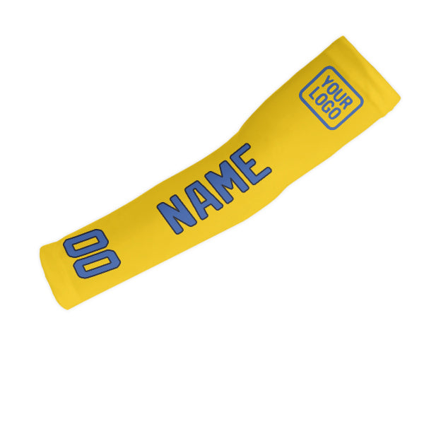 Maßgeschneidertes Gold Himmelblau Armschutz