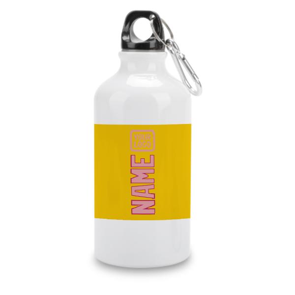 Maßgeschneidertes Gold Rosa Sportflasche