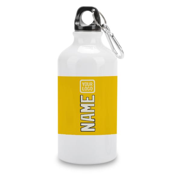 Maßgeschneidertes Gold Beige Sportflasche