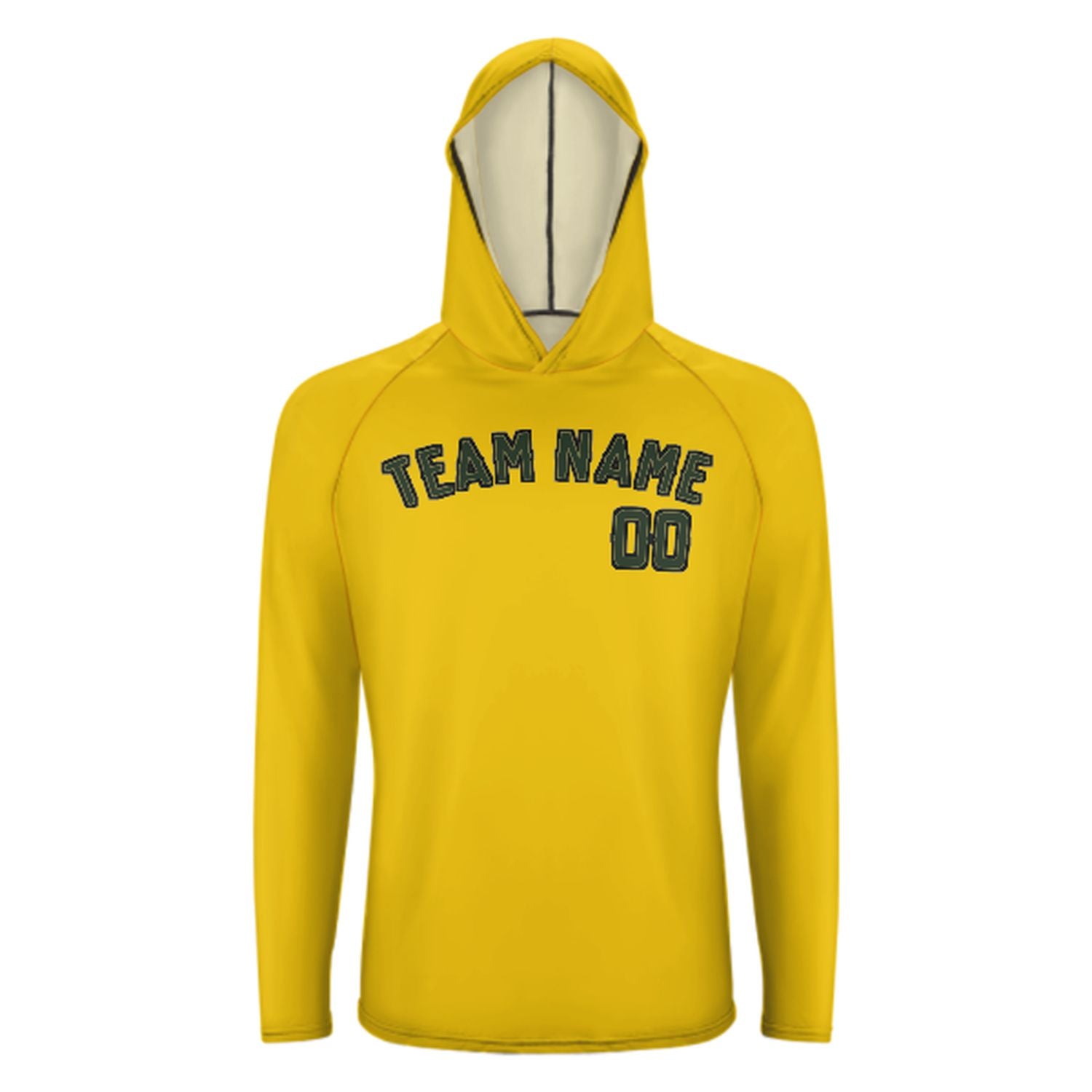 Krejba zlaté jedle zelená UV-hoodie