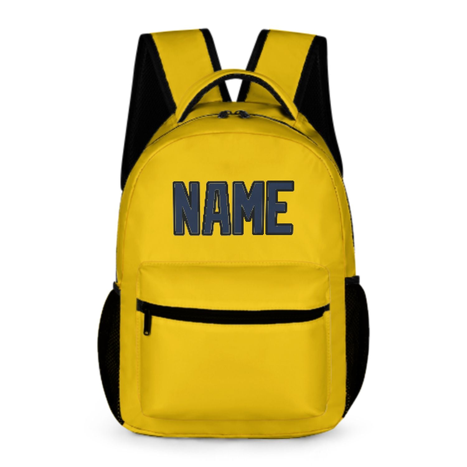 Maßgeschneidertes Gold Marineblau Kinderrucksack