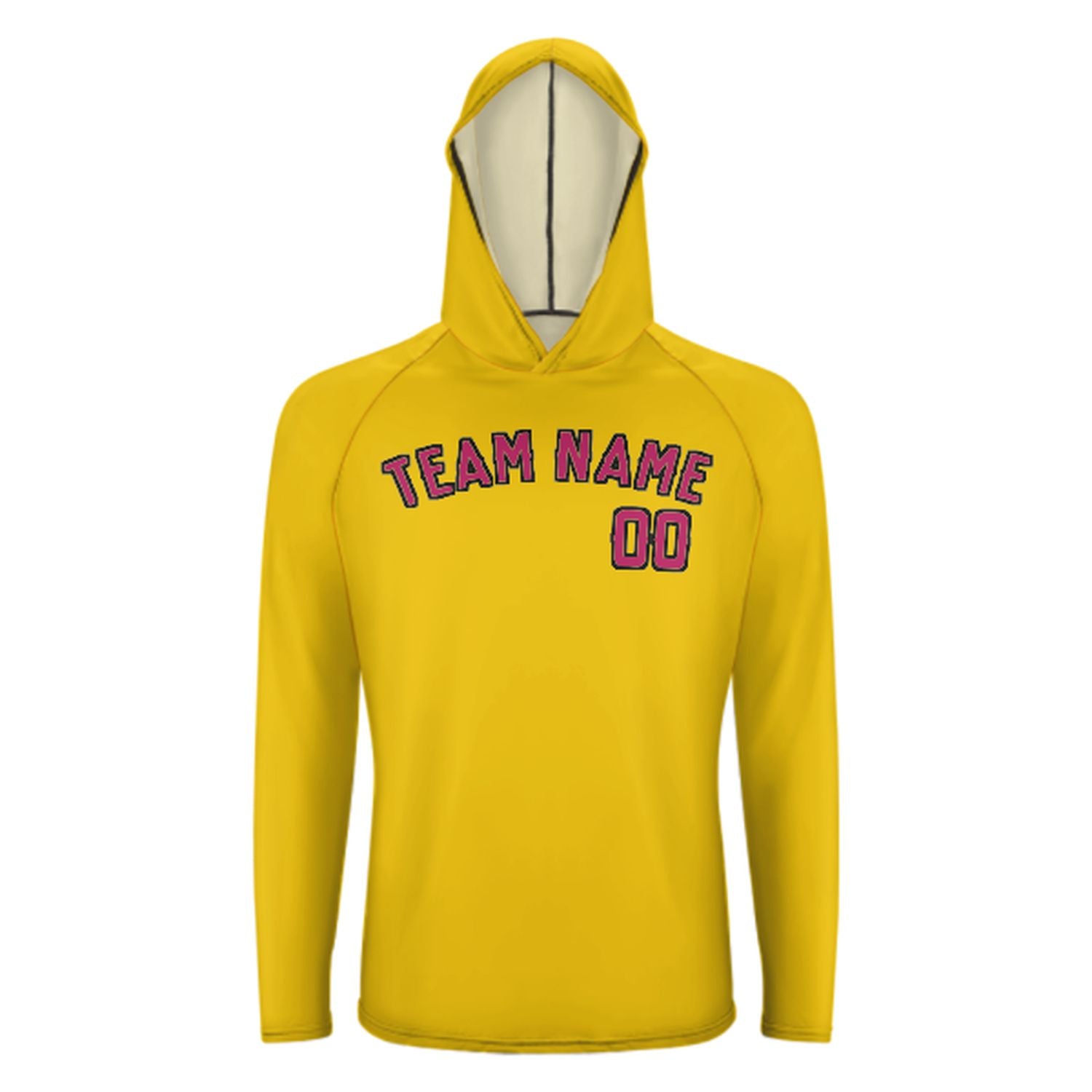Na míru zlaté rosarot UV-hoodie