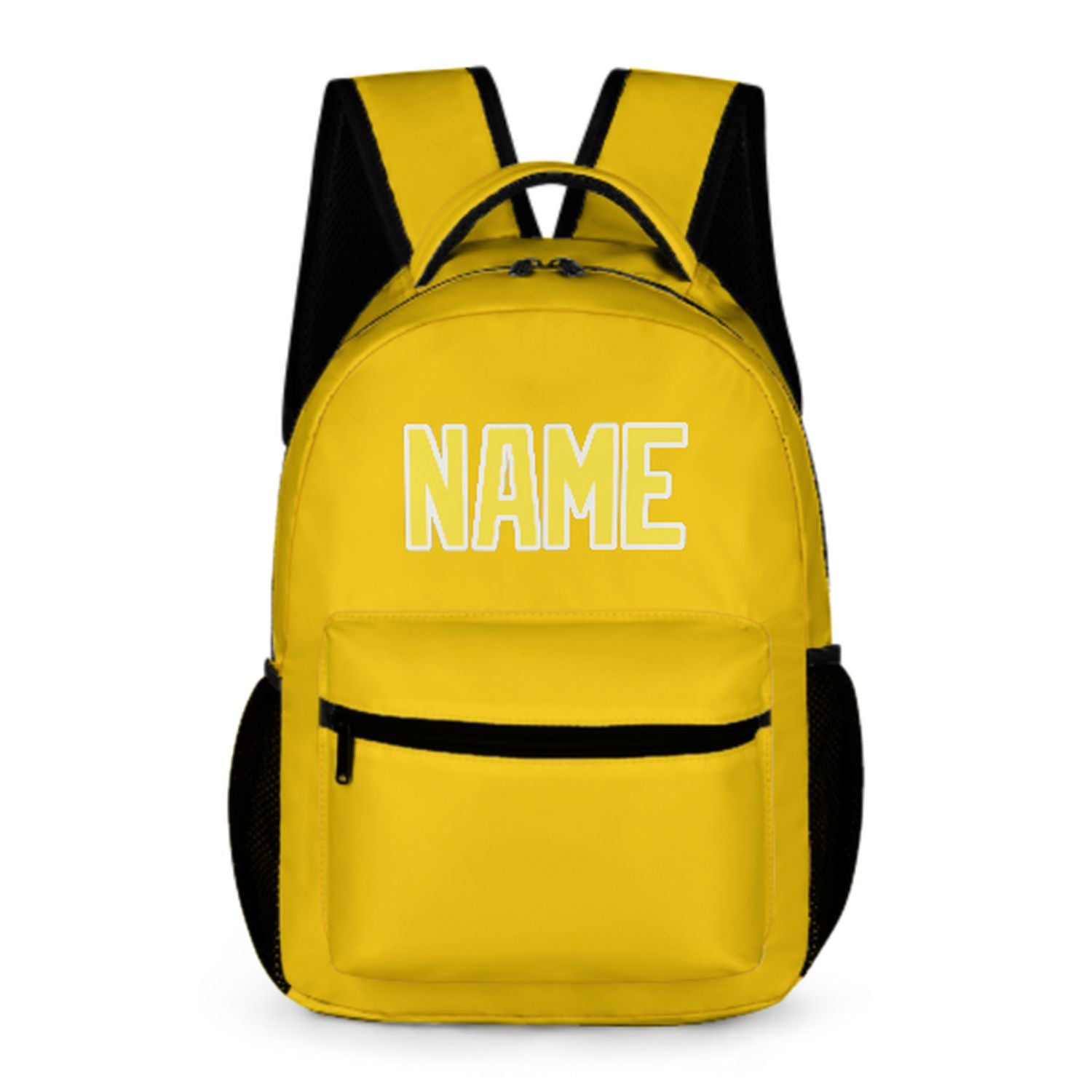 Zaino personalizzato per bambini color oro pallido giallo