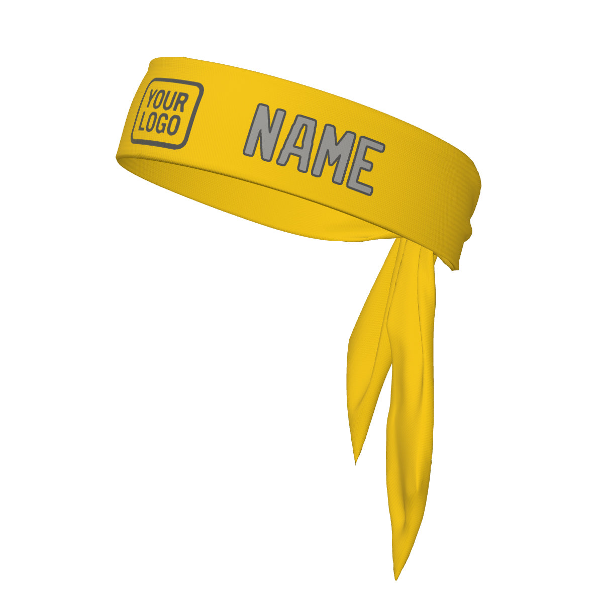 Maßgeschneidertes Gold Grau Stirnband