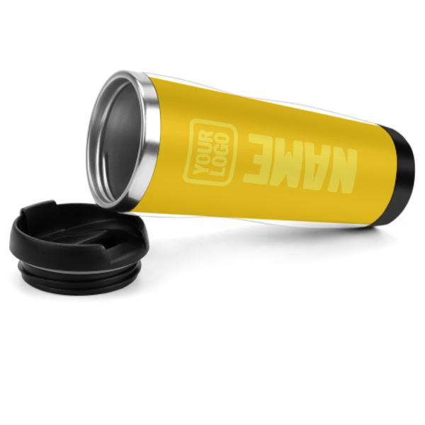 Maßgeschneidertes Gold Blassgelb Edelstahlbecher