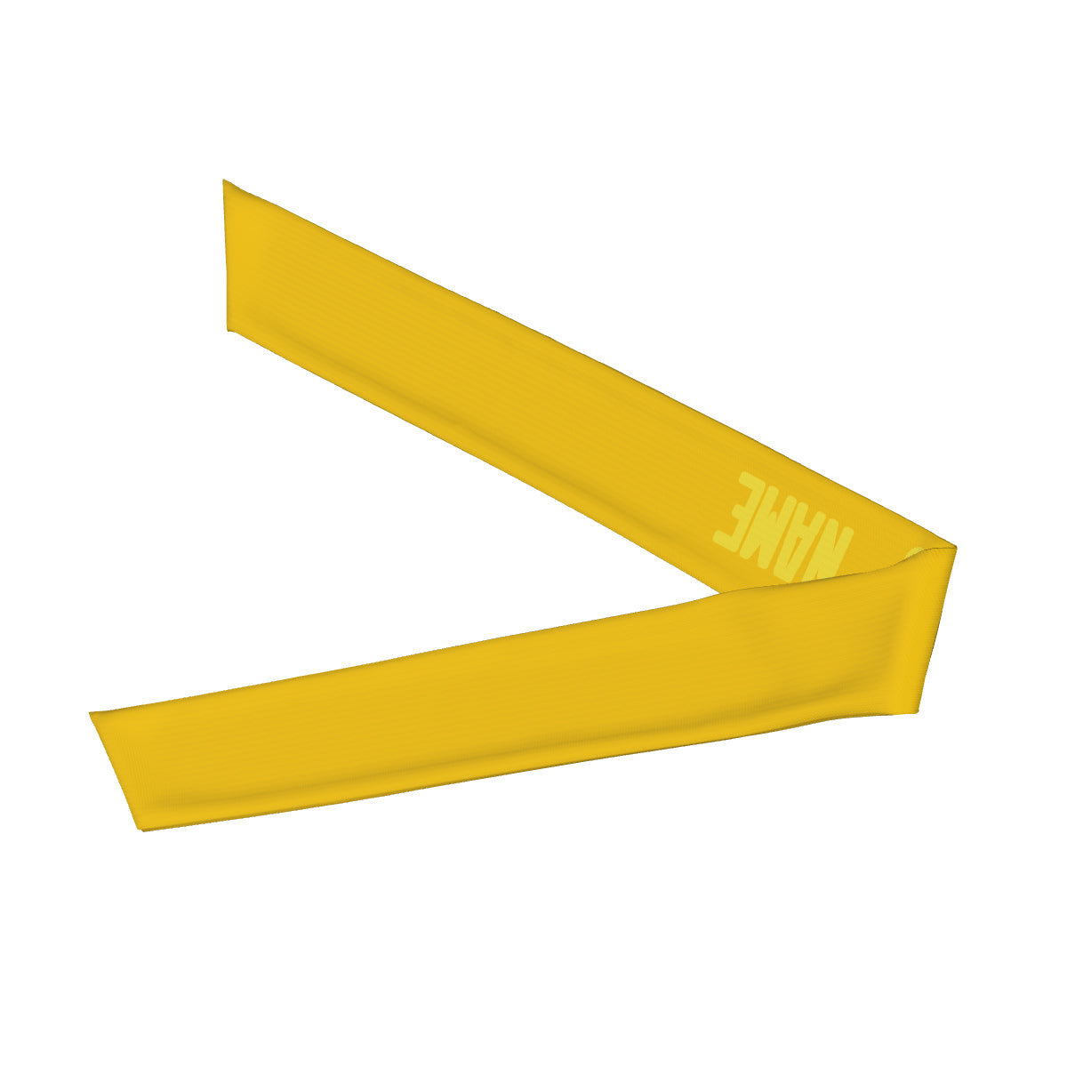Maßgeschneidertes Gold Blassgelb Stirnband