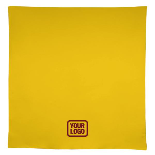 Maßgeschneidertes Gold Kupferrose Quadratische Tischdecke