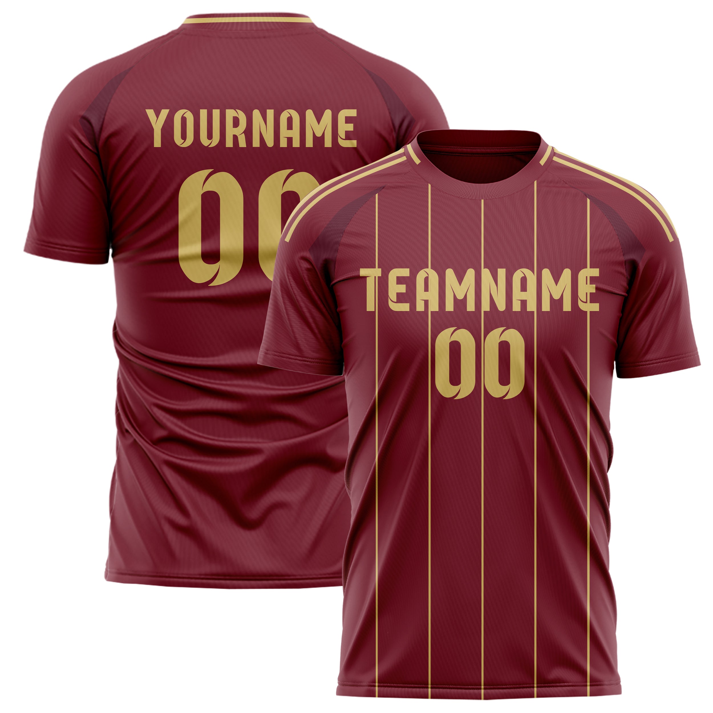 Nogometni dres u stilu Tiber rijeke Heim - sa željenim imenom, brojem i logotipom