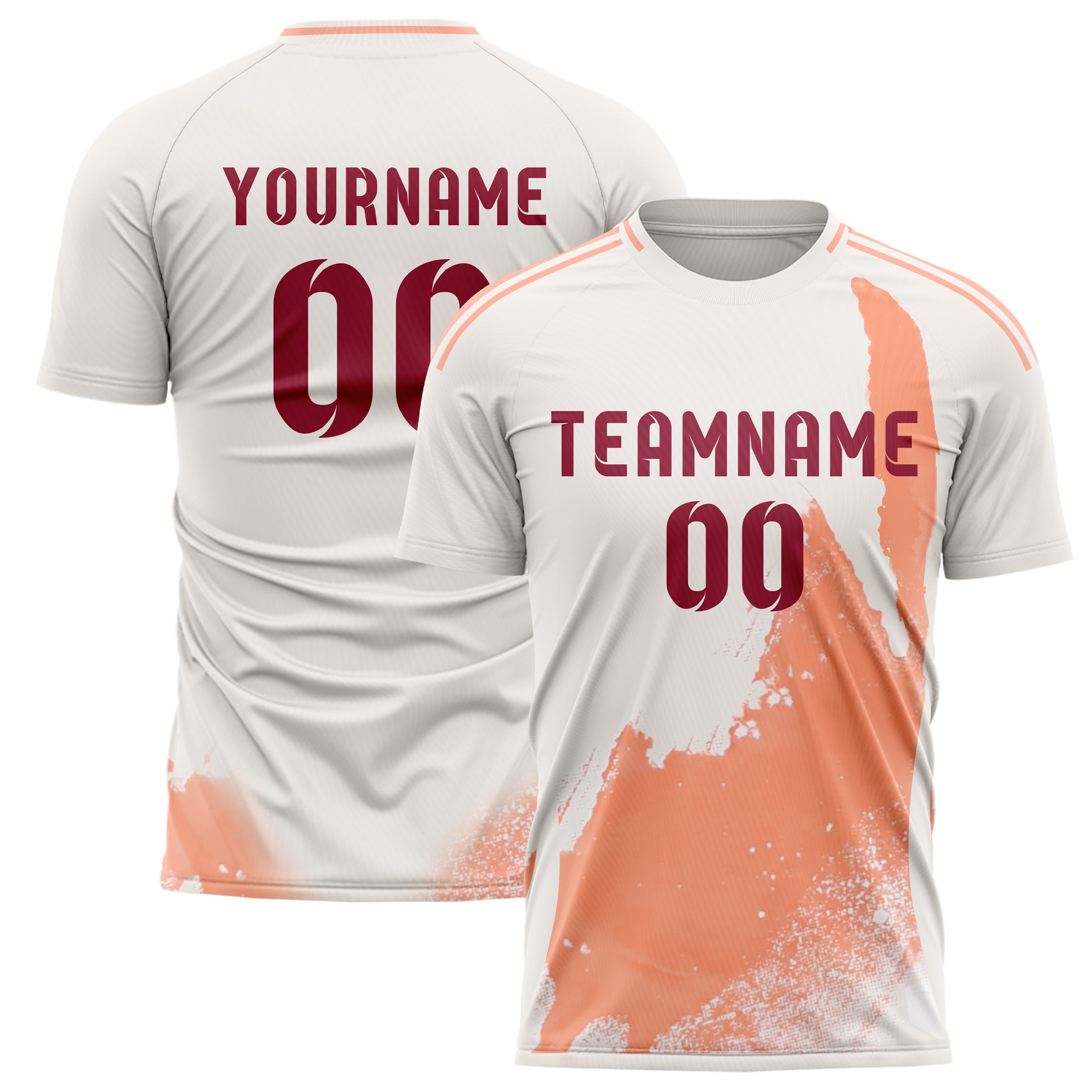 Tiber River Away Style nogometni dres - sa željenim imenom, brojem i logotipom