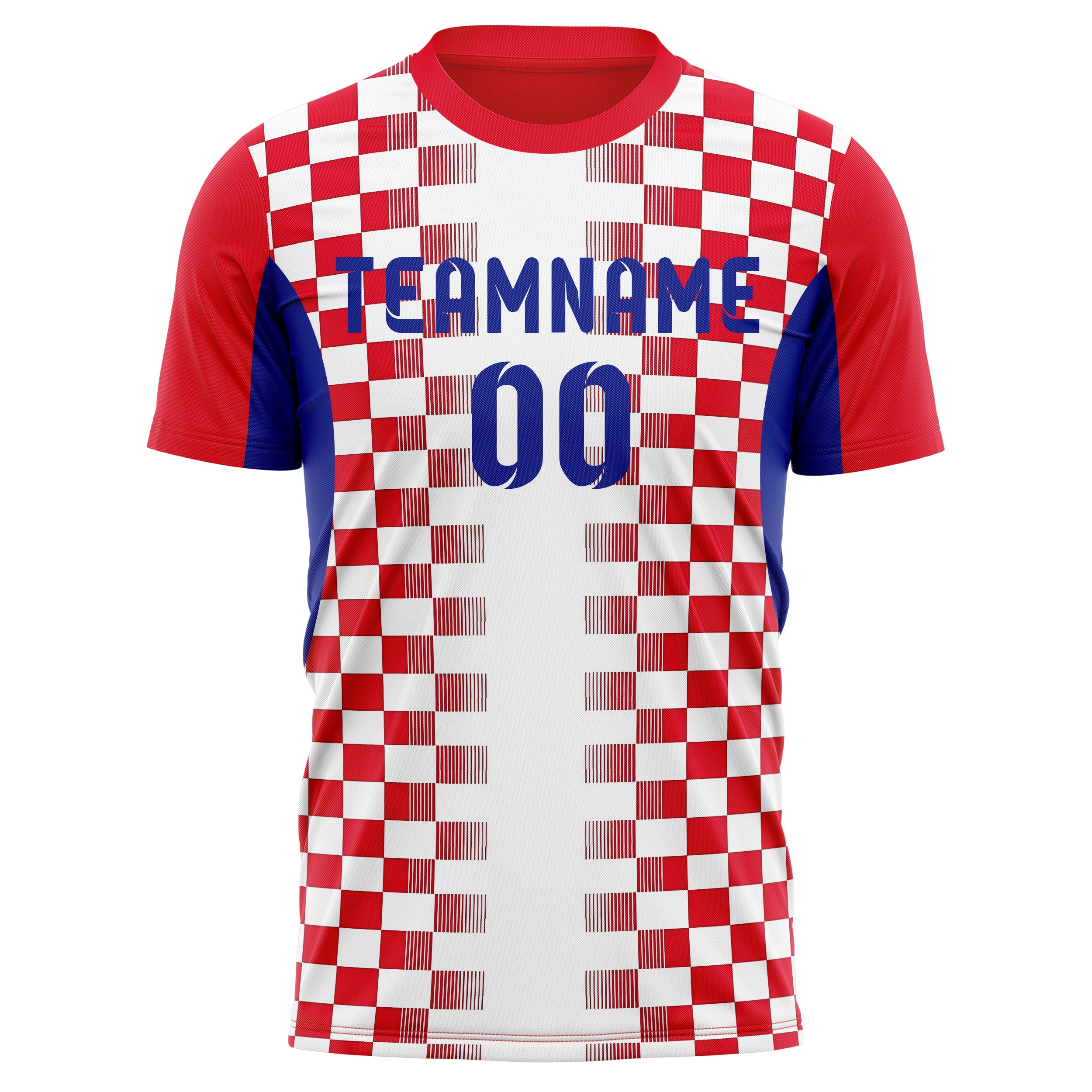 Kroatien Fußballtrikot im Heim-Look – personalisierbarer Name, Nummer & Logo