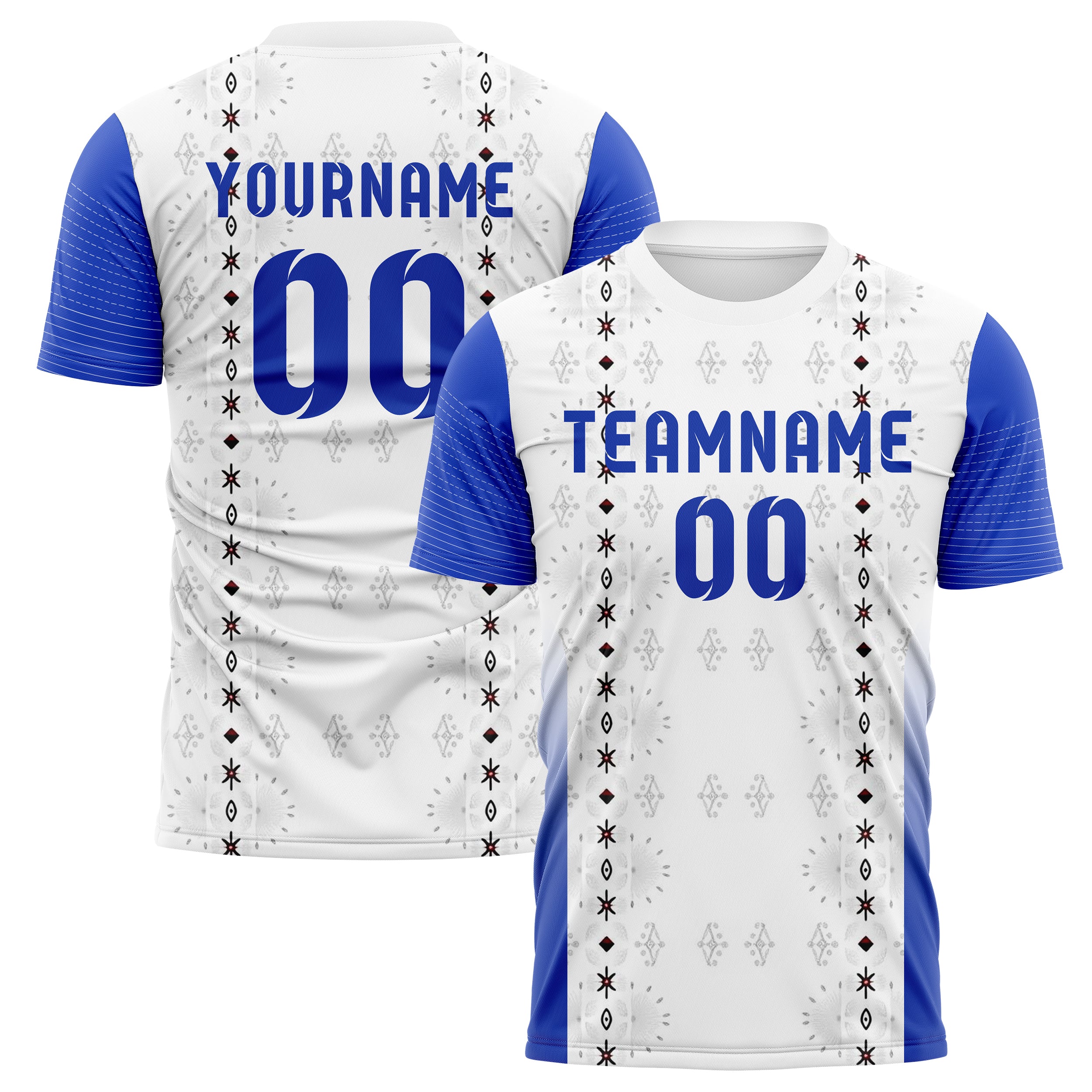 Haiti Fußballtrikot im Auswärts-Look – personalisierbarer Name, Nummer & Logo