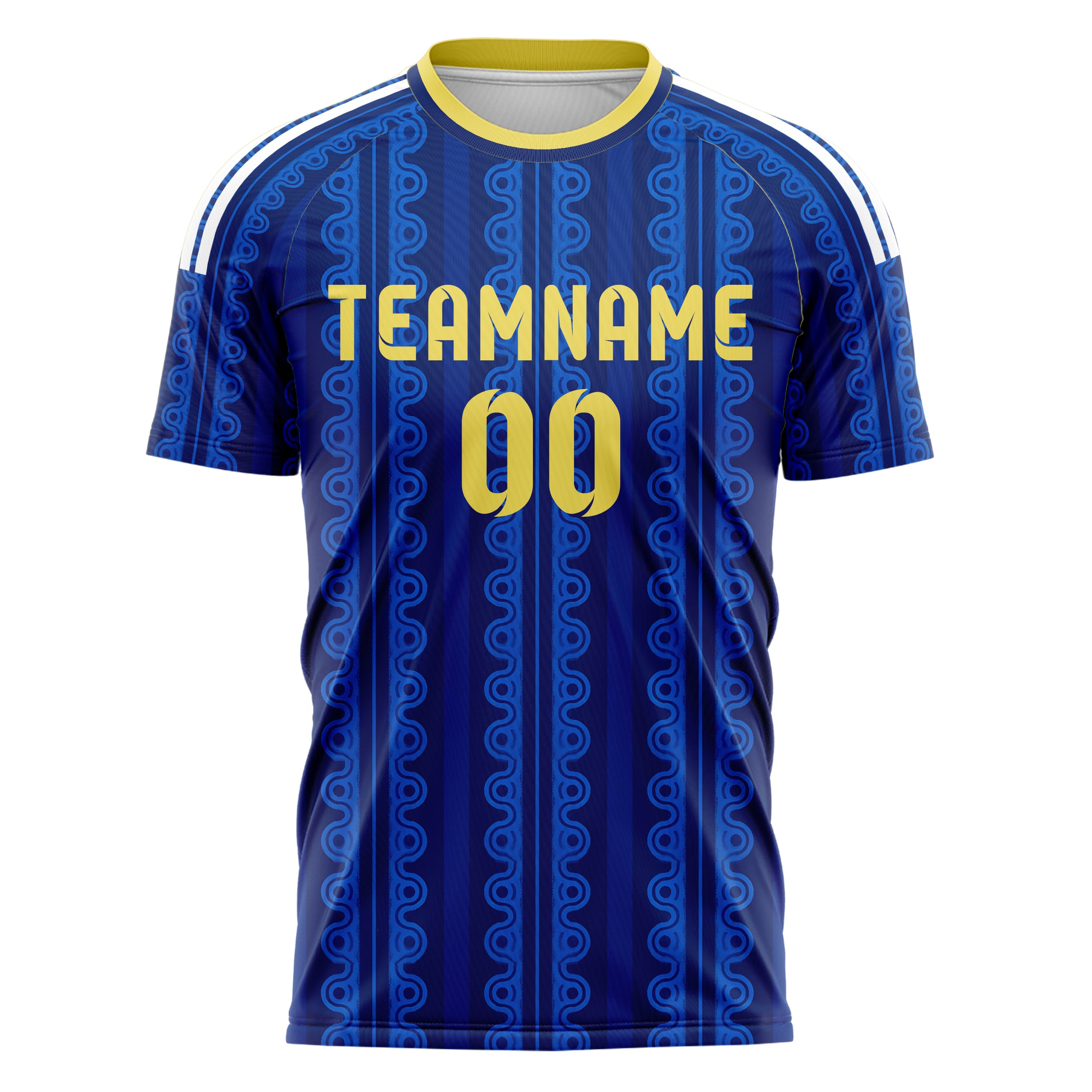 Schweden Fußballtrikot im Auswärts-Look – personalisierbarer Name, Nummer & Logo