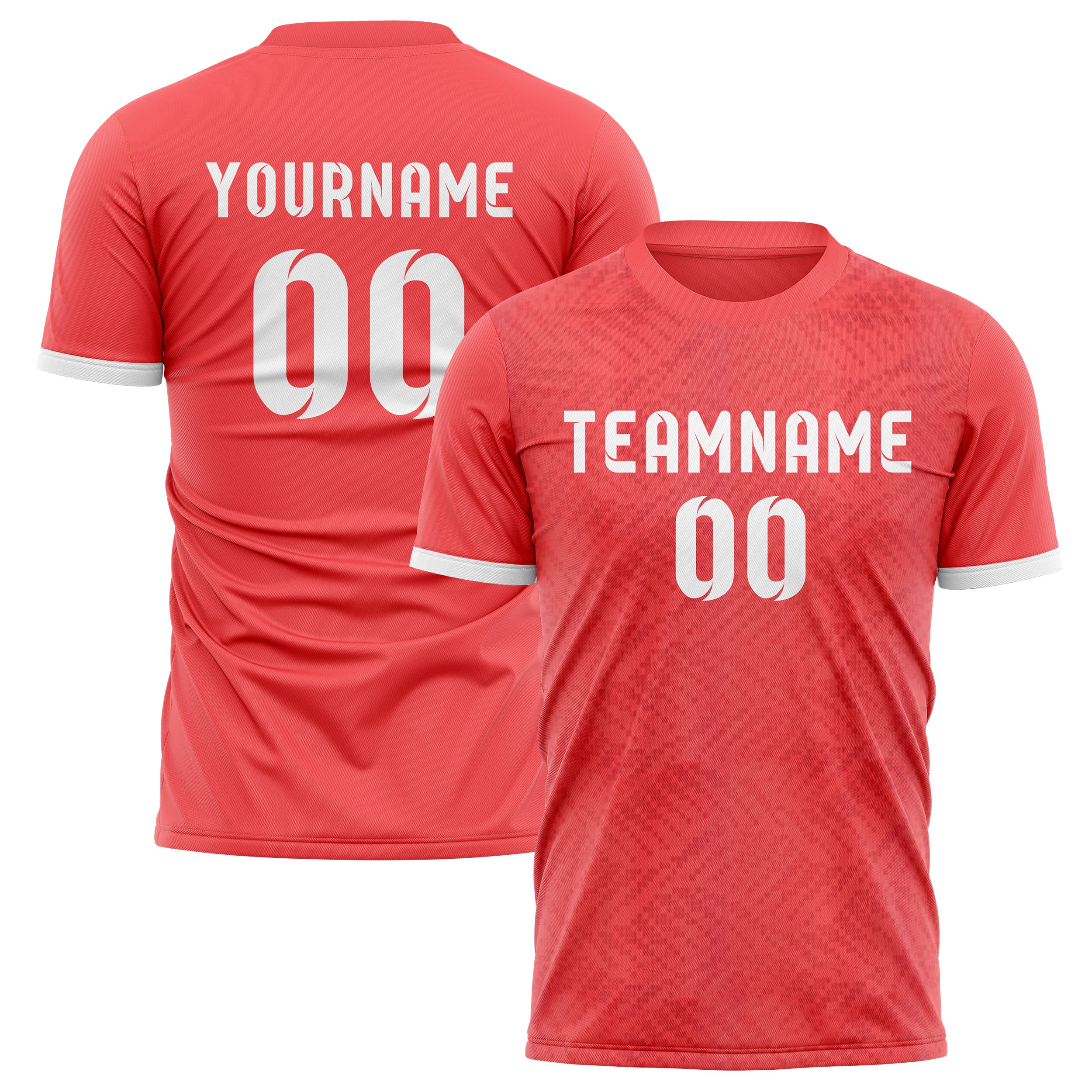 Tunesien Fußballtrikot im Heim-Look – personalisierbarer Name, Nummer & Logo