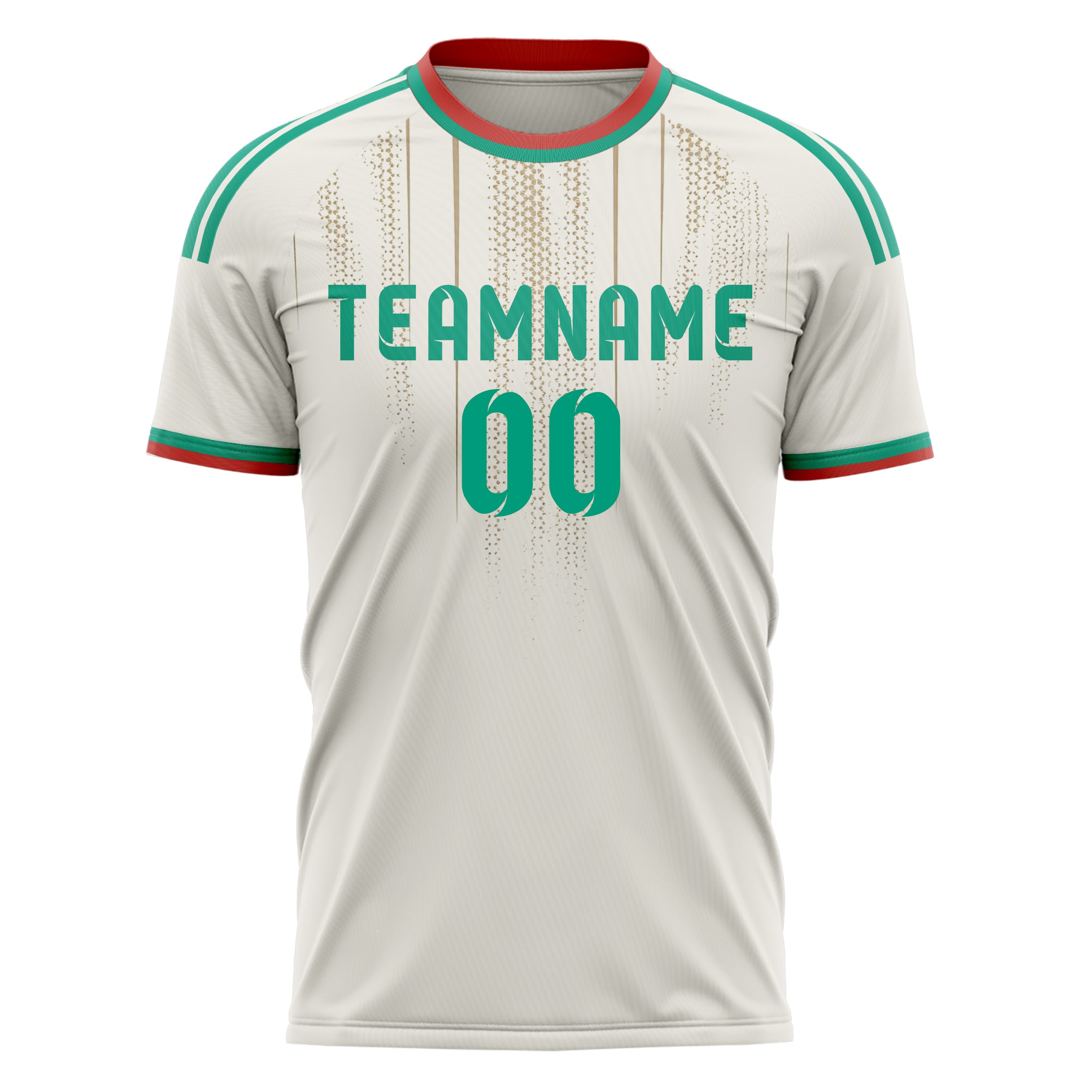 Algerien Fußballtrikot im Heim-Look – personalisierbarer Name, Nummer & Logo