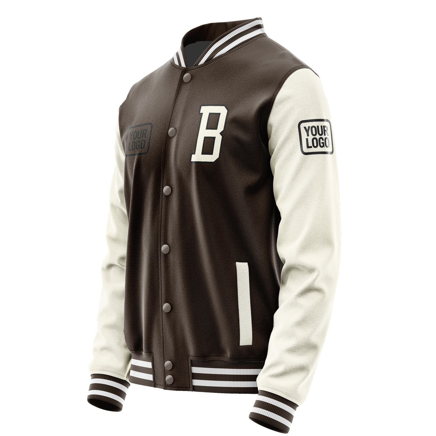 Maßgeschneidertes Braun Beige Jacke JA010103011817030317