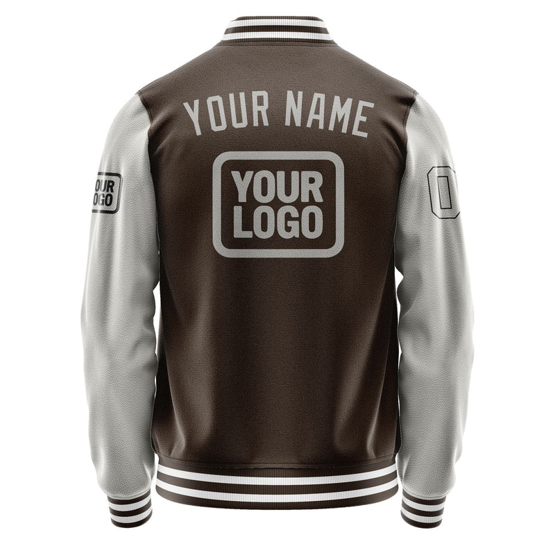 Maßgeschneidertes Braun Grau Jacke JA010104011817040417