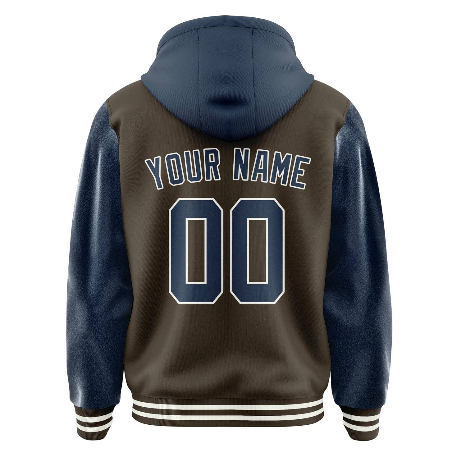 Maßgeschneidertes Braun Marineblau Jacke