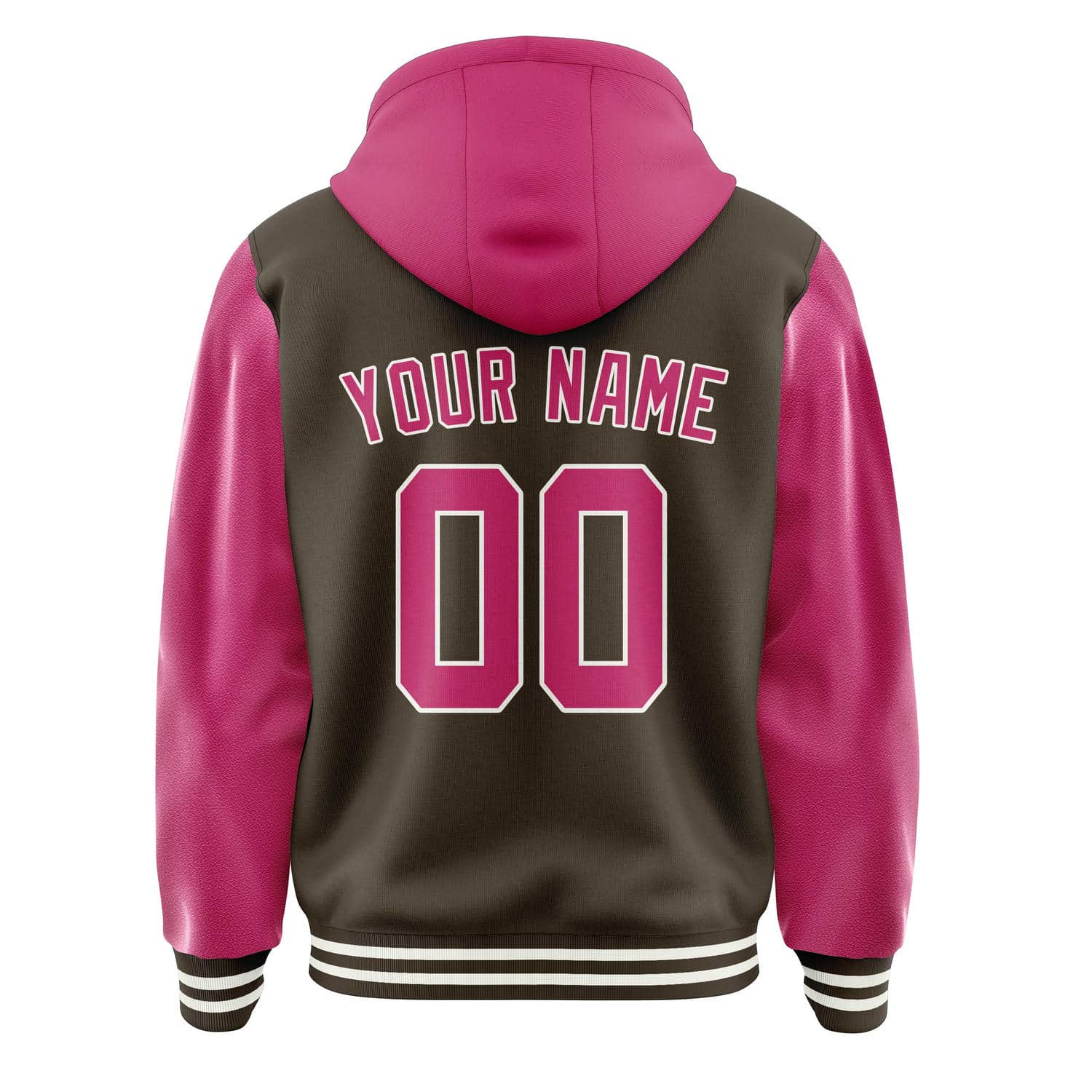 Maßgeschneidertes Braun Rosarot Jacke