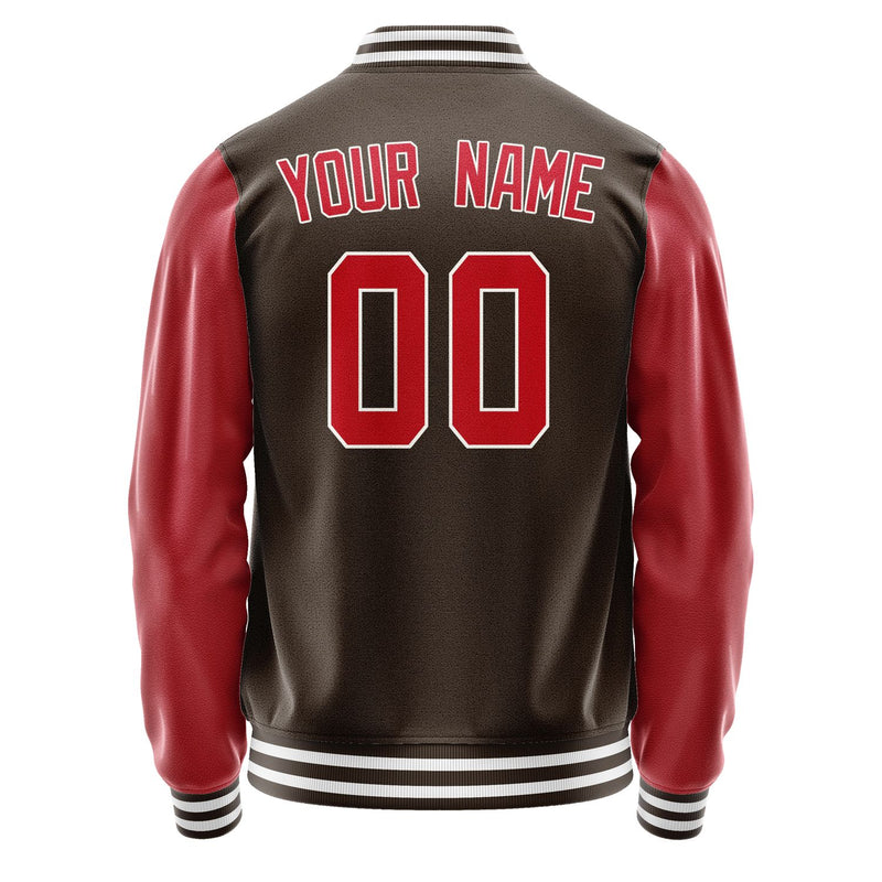 Maßgeschneidertes Braun Rot Jacke JA0101140118B31814